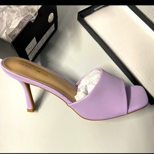 Ladies Open Toe Sandals - Lavender